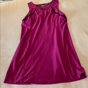 Nike Pink Magenta and Black Tennis Dress